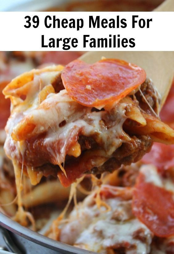 Cheap Dinner Ideas For Family
 39 Cheap Meals for Families Food