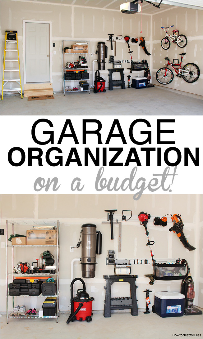 Cheap Garage Organization
 Garage Organization How to Nest for Less™