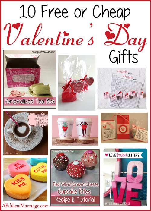 Cheap Valentine Gift Ideas
 10 Free or Cheap Valentine s Day Gifts A Biblical Marriage