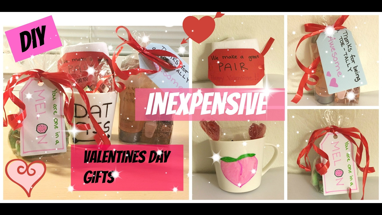 Cheap Valentines Day Gifts
 DIY inexpensive Valentines day ts to boyfriend