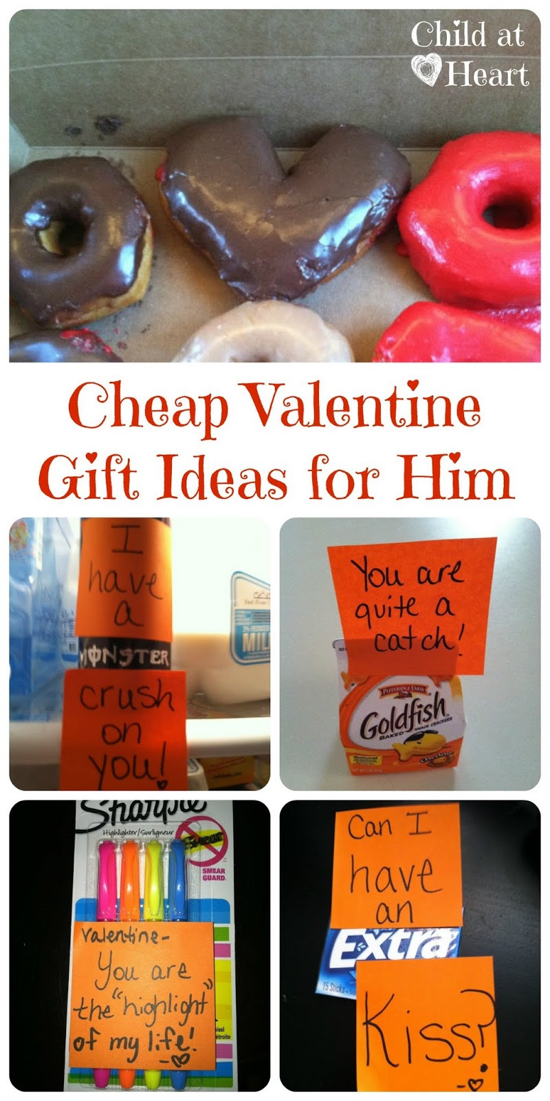 Cheap Valentines Day Gifts For Him
 Cheap Valentine Gift Ideas for Him Child at Heart Blog