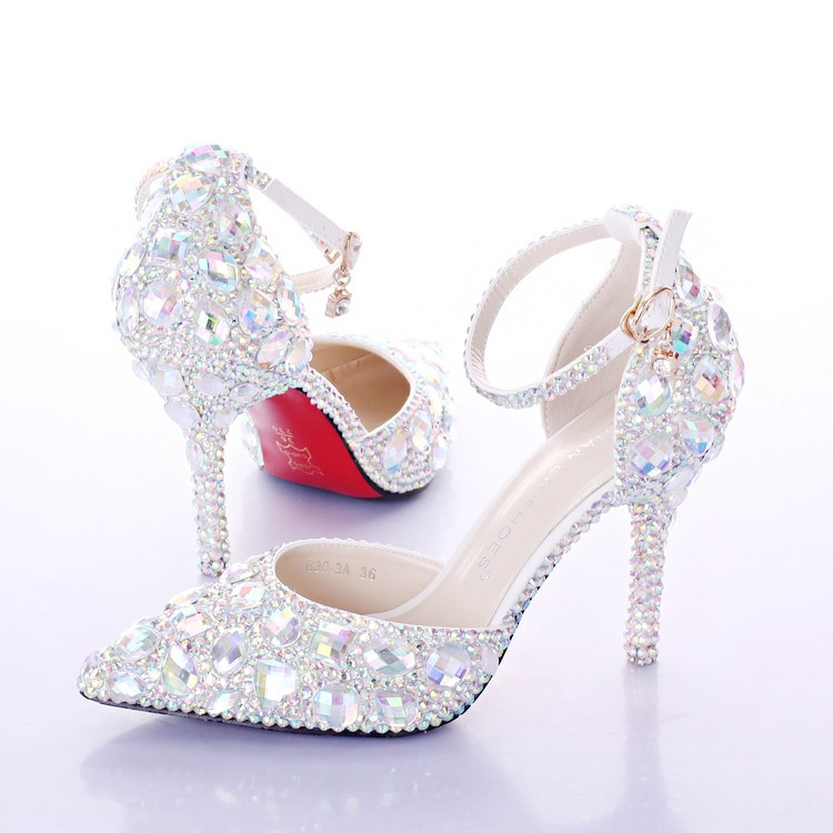 Cheap White Wedding Shoes
 Popular Diamond White Wedding Shoes Buy Cheap Diamond