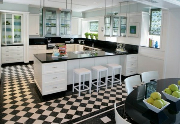 Checkered Kitchen Floor
 35 Cool Ideas For A Checkered Floor