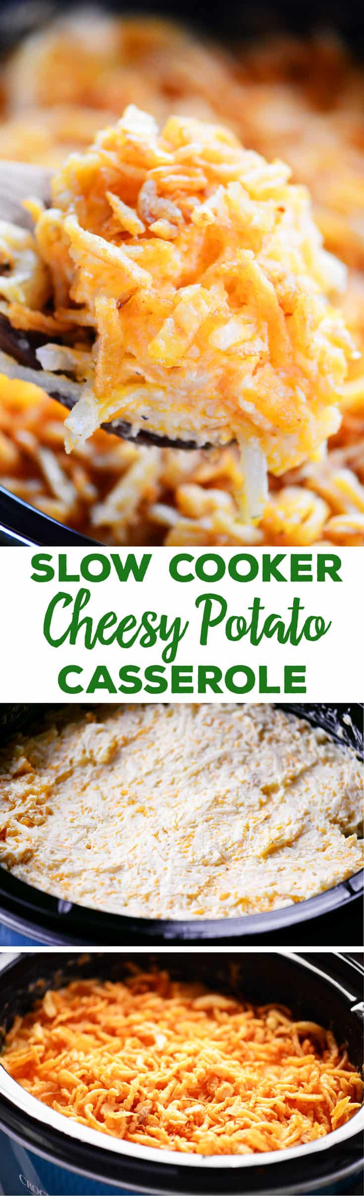 Cheesy Potato Casserole Recipe
 Slow Cooker Cheesy Potato Casserole The Gunny Sack