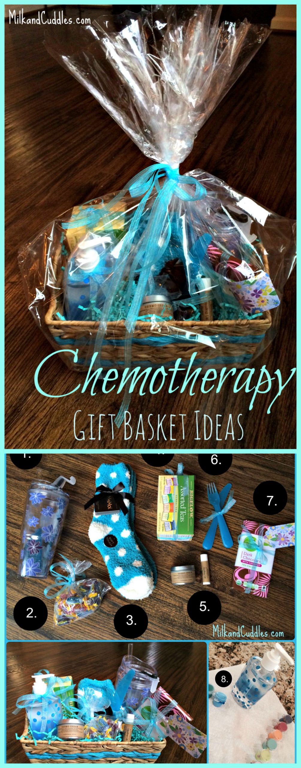 Chemotherapy Gift Ideas
 Gift Basket Ideas for someone going through Chemo