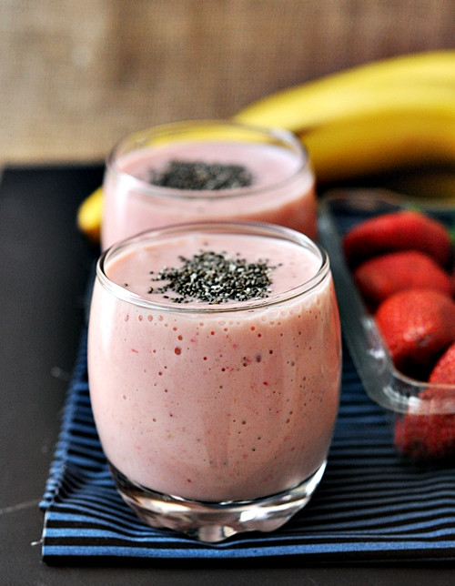 Chia Seeds Smoothies Recipes
 Banana Strawberry & Chia Seeds Smoothie Fuss Free Cooking