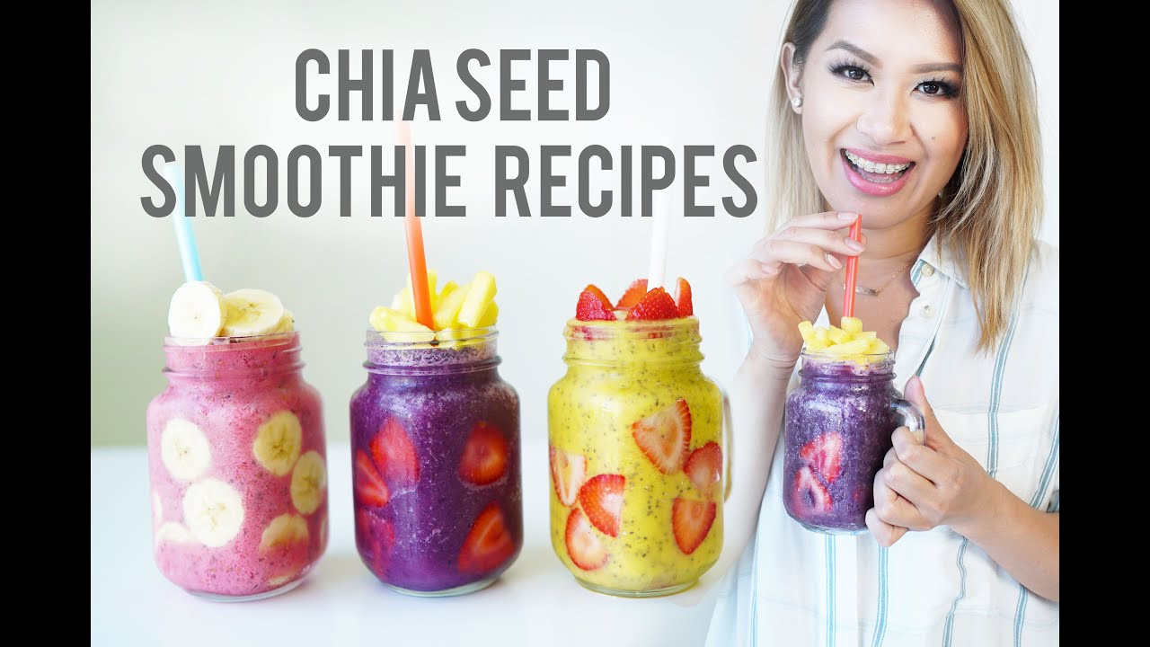 Chia Seeds Smoothies Recipes
 How To Make 3 Easy Chia Seed Smoothie Recipe