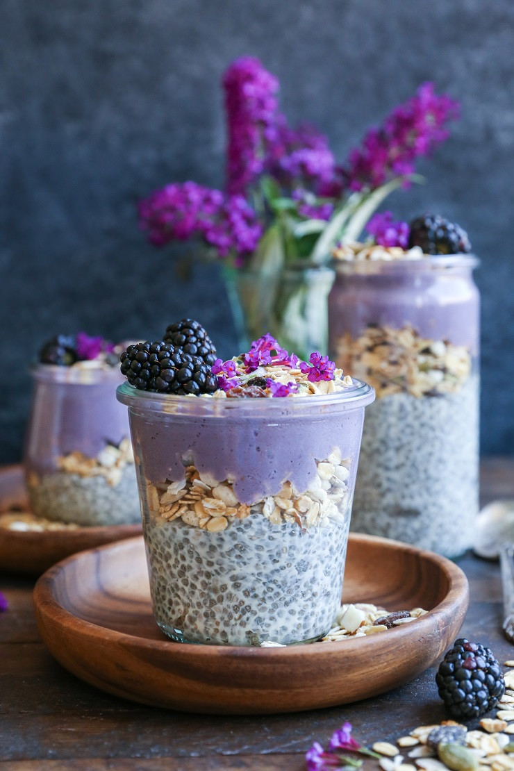 Chia Seeds Smoothies Recipes
 Blackberry Smoothie Chia Seed Pudding Parfaits The