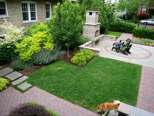 Chicago Landscape Design
 Our office display yard Contemporary Landscape