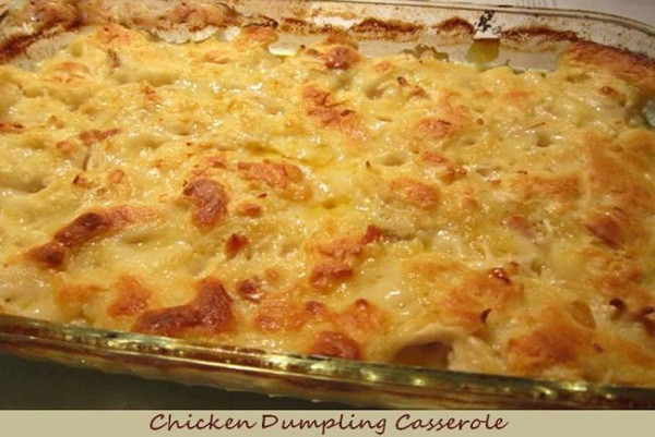 Chicken And Dumplings Casserole
 Chicken Dumpling Casserole – Best Cooking recipes In the world