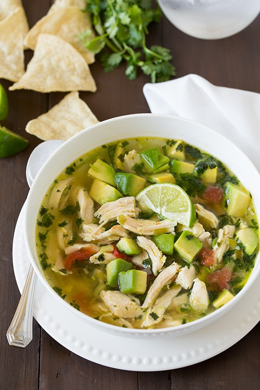 Chicken Avocado Lime Soup
 Chicken Avocado Lime Soup Cooking Classy