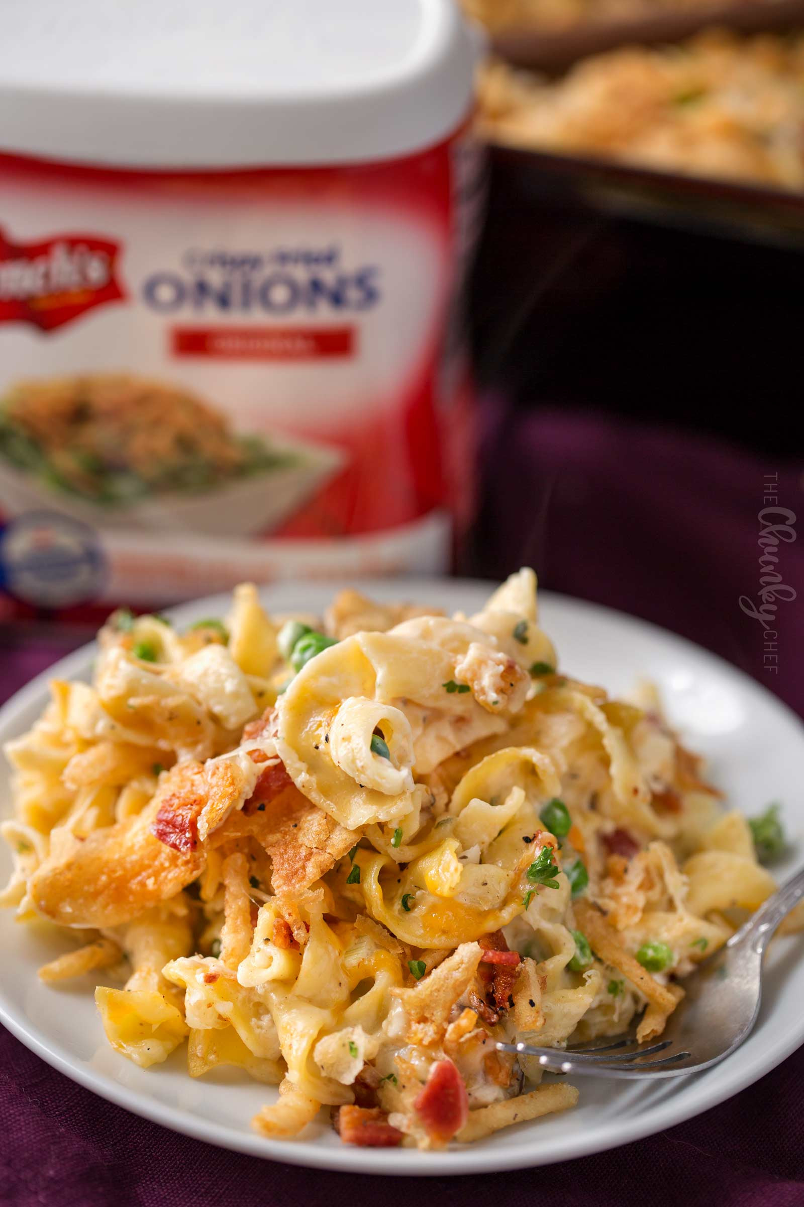 Chicken Casseroles With Noodles
 Loaded Cheesy Chicken Noodle Casserole The Chunky Chef