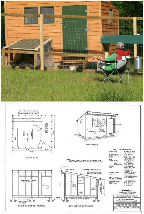 Chicken Coop DIY Plans
 20 Free DIY Chicken Coop Plans You Can Build This Weekend