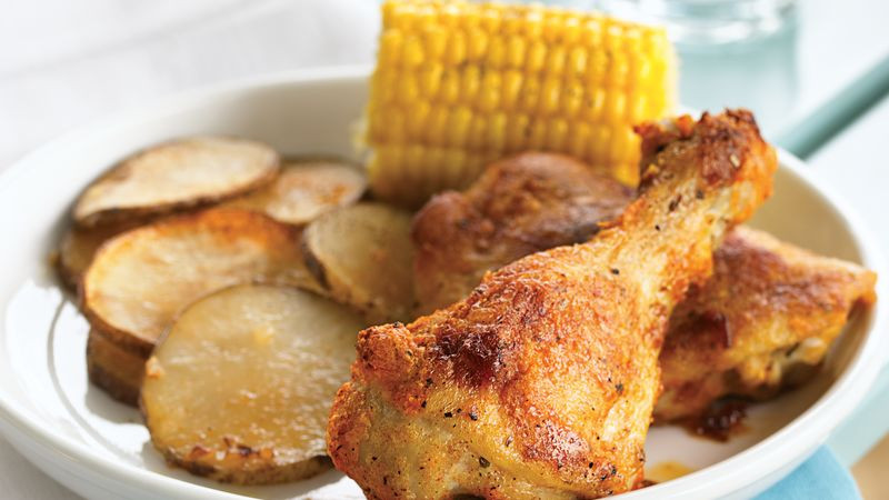 Chicken Leg Dinner Ideas
 Oven Baked Chicken Recipe BettyCrocker