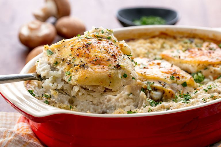 Chicken Mushroom Rice Casserole
 Easy Chicken and Rice Casserole Recipe How to Make Baked