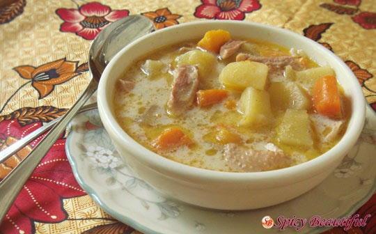Chicken Potato Soup Slow Cooker
 Spicy Beautiful Slow Cooker Sunday Chicken Potato Soup