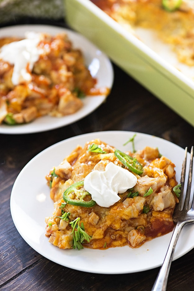 Chicken Tamale Casserole
 Chicken Tamale Casserole — Buns In My Oven