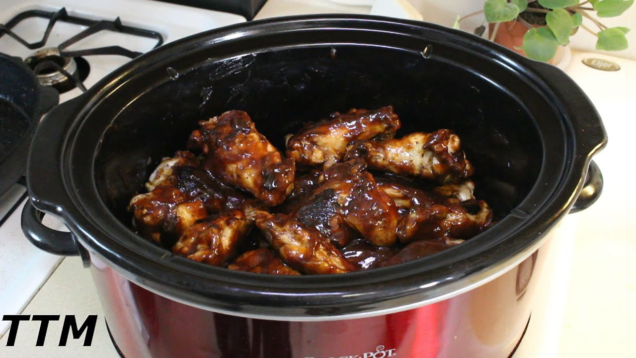 Chicken Wings Slow Cooker
 How to make Good Chicken Wings in the Crock Pot Easy Slow