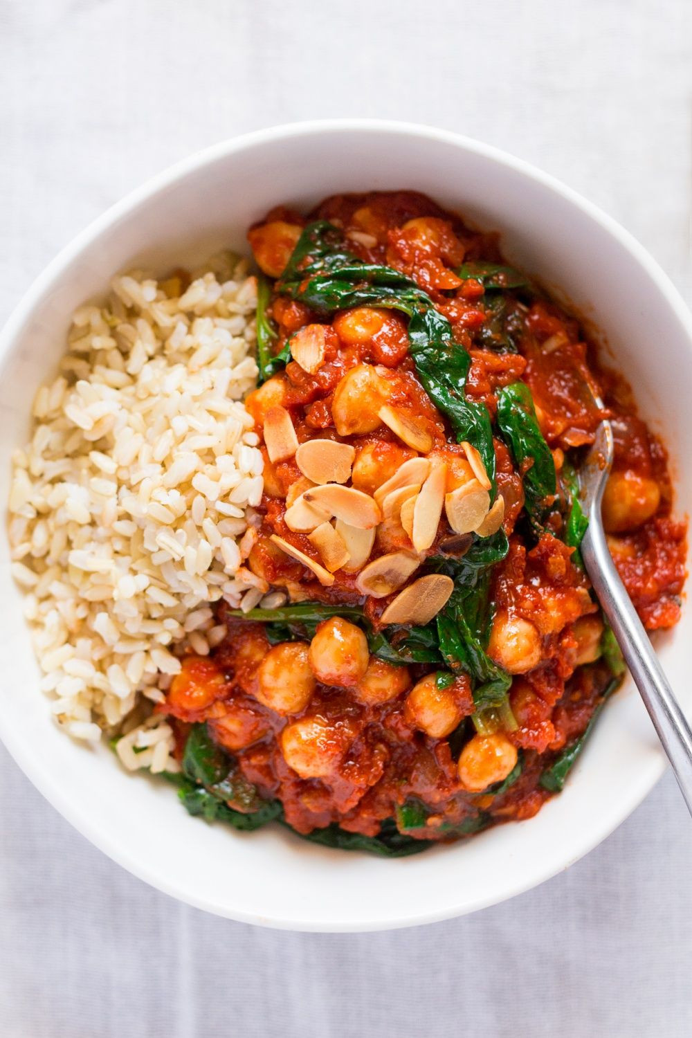 Chickpea Dinner Recipes
 Spanish chickpea and spinach stew Recipe