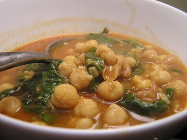 Chickpea Dinner Recipes
 Dinner Tonight Moorish Style Chickpea and Spinach Stew
