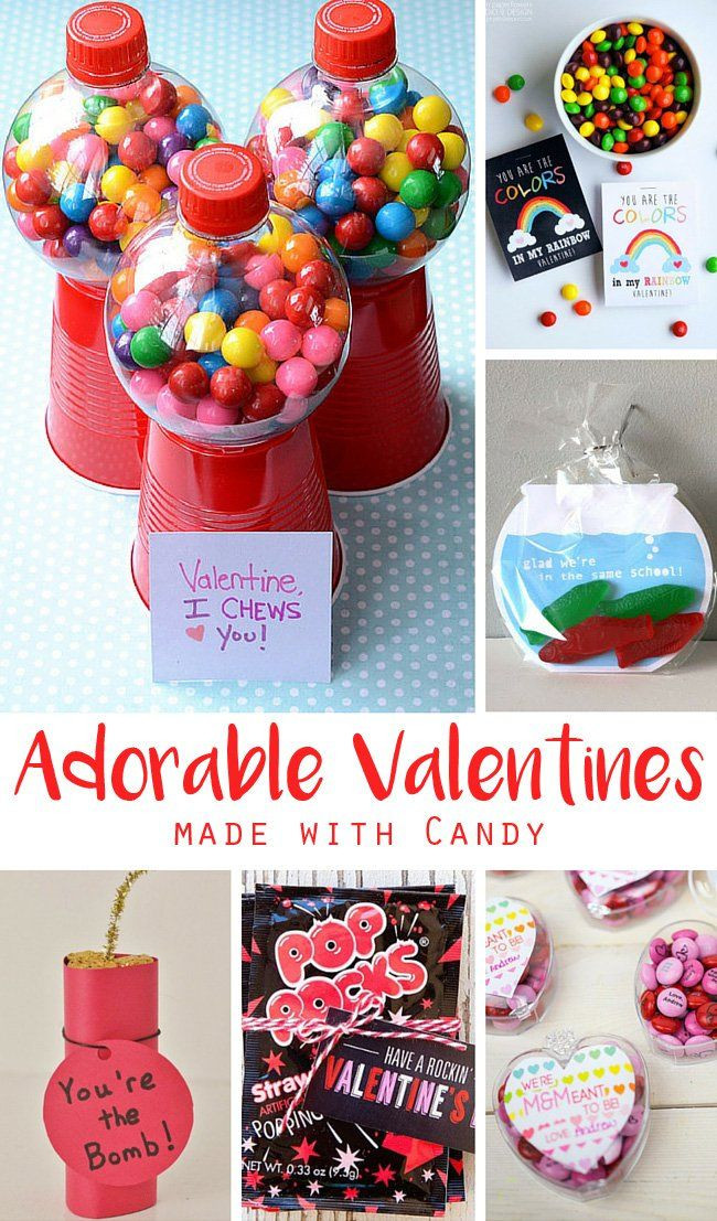 Child Valentine Gift Ideas
 100 Class Valentines that Kids Can Make & Give