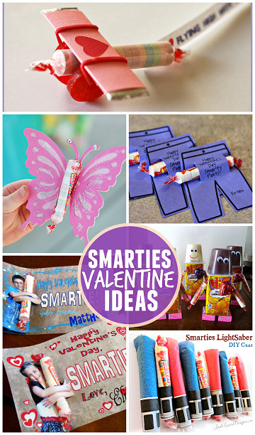 Child Valentine Gift Ideas
 Valentine Ideas for Kids Using Smarties Classroom Candy