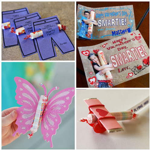 Child Valentine Gift Ideas
 Here are some fun smarties candy ideas for Valentine s Day