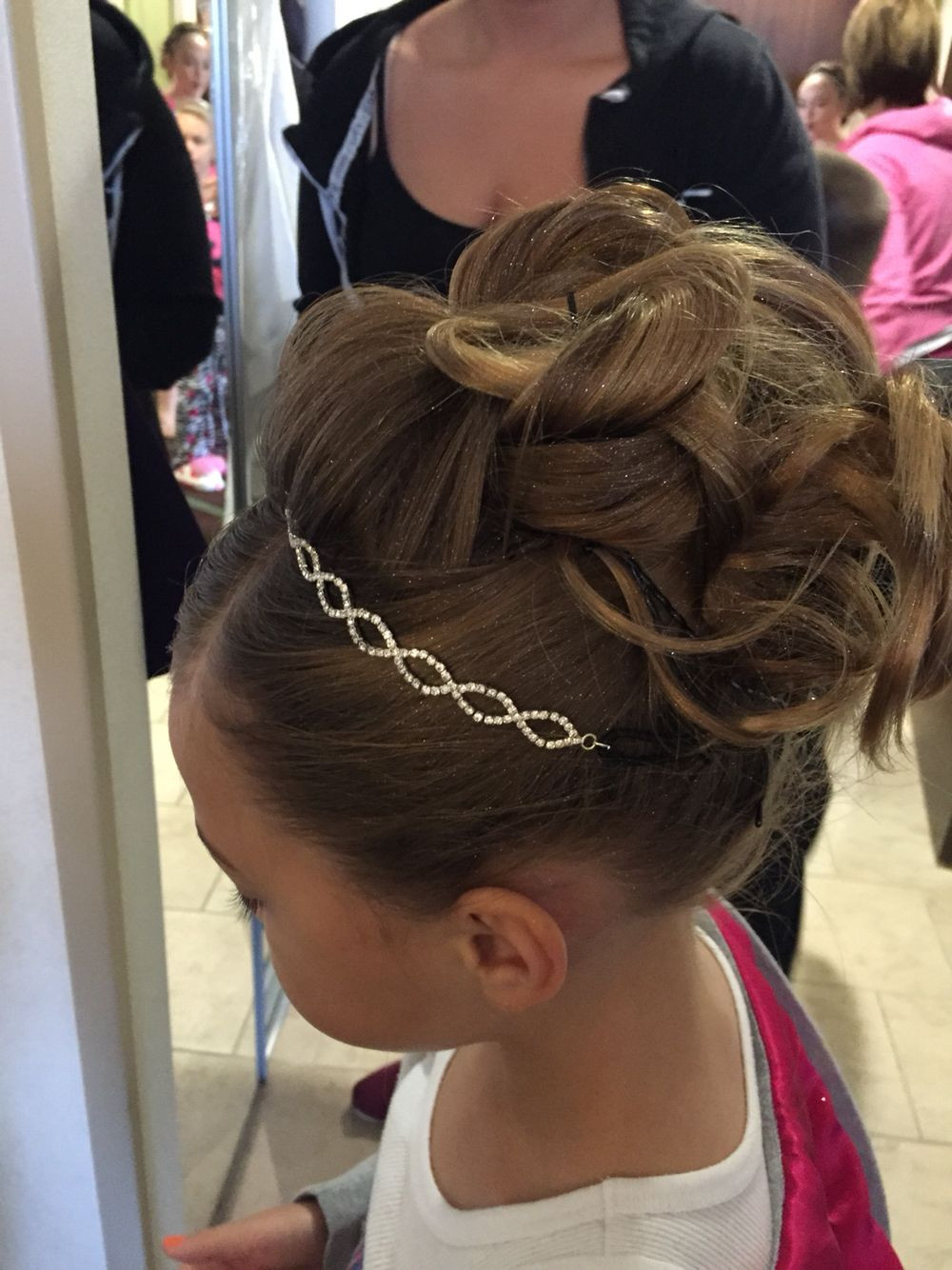Child Wedding Hairstyles
 Childs updo Hair I ve perfected