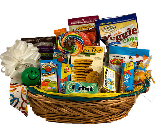Children Gift Baskets
 Healthy Food Gift Basket For Children Fun Gift Basket For