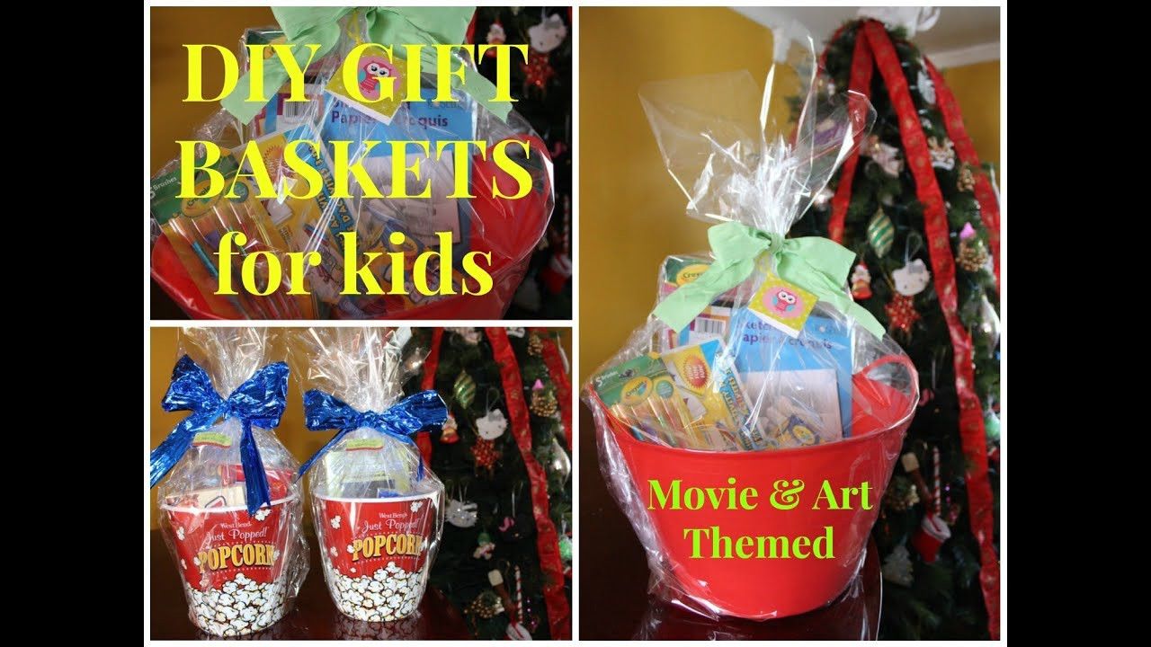 Children Gift Baskets
 DIY Movie & Art Themed Gift Baskets for Kids Bud