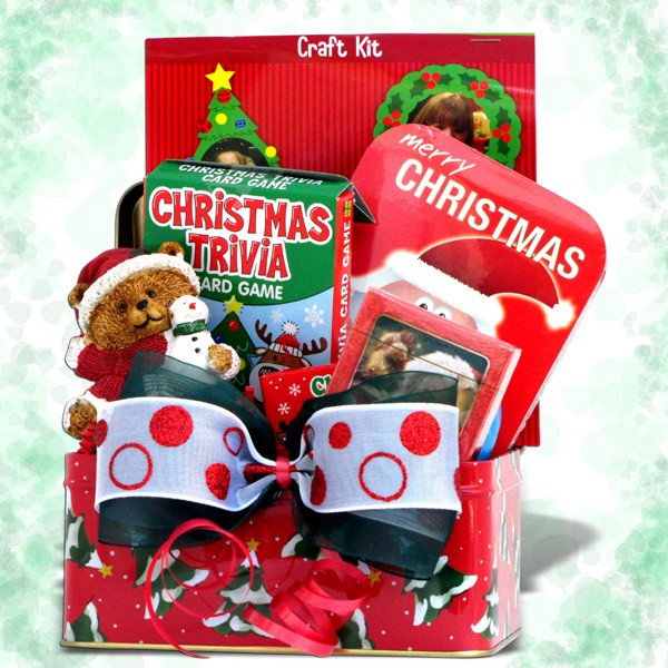 Children Gift Baskets
 Christmas Gift for Kids Box Full of Fun and Food