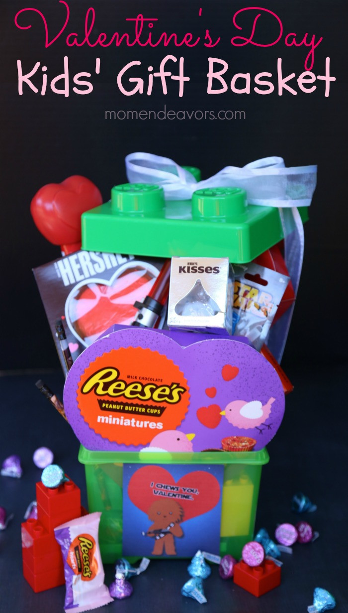 Children Gift Baskets
 Fun Valentine’s Day Gift Basket for Kids