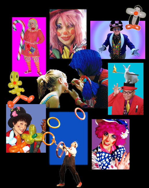 Children Party Entertainment Nj
 NJ CLOWNS New Jersey Clown Balloonists Magic Clown for