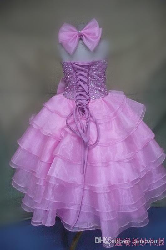 Children'S Wedding Hairstyles Pictures
 Children S Wedding Dress Barbie Princess Dress Long High