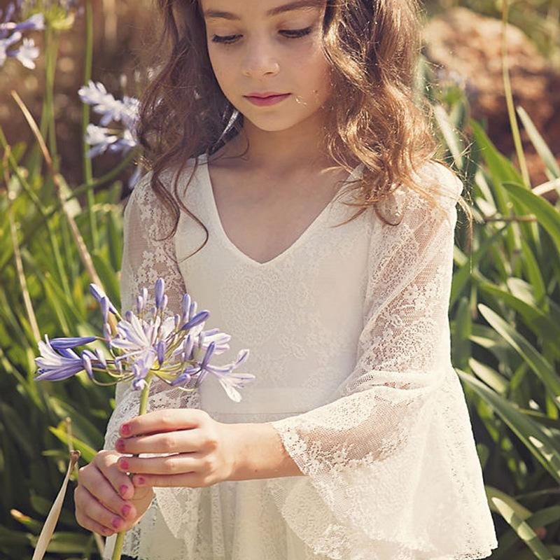 Children'S Wedding Hairstyles Pictures
 New Children S Wear Flower Boy Lace Dress Princess