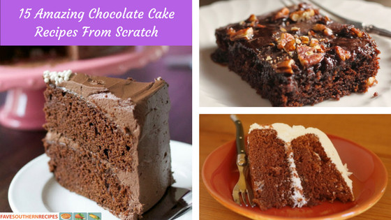 Chocolate Birthday Cake Recipes From Scratch
 15 Amazing Chocolate Cake Recipes From Scratch