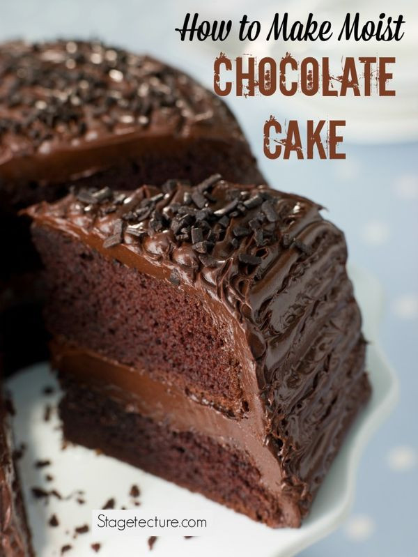Chocolate Birthday Cake Recipes From Scratch
 How to Make Moist Chocolate Cake from Scratch