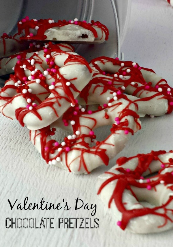 Chocolate Covered Pretzels For Valentines Day
 Homemade Valentine s Day Chocolate Pretzels Recipe The