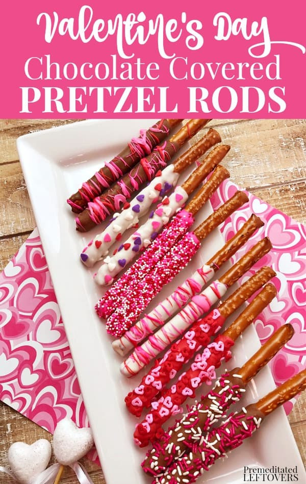 Chocolate Covered Pretzels For Valentines Day
 Valentine s Day Chocolate Covered Pretzels Recipe