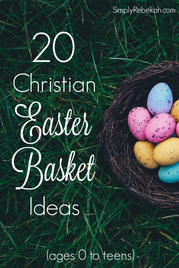 Christian Easter Party Ideas For Kids
 20 Christian Easter Basket Ideas Simply Rebekah