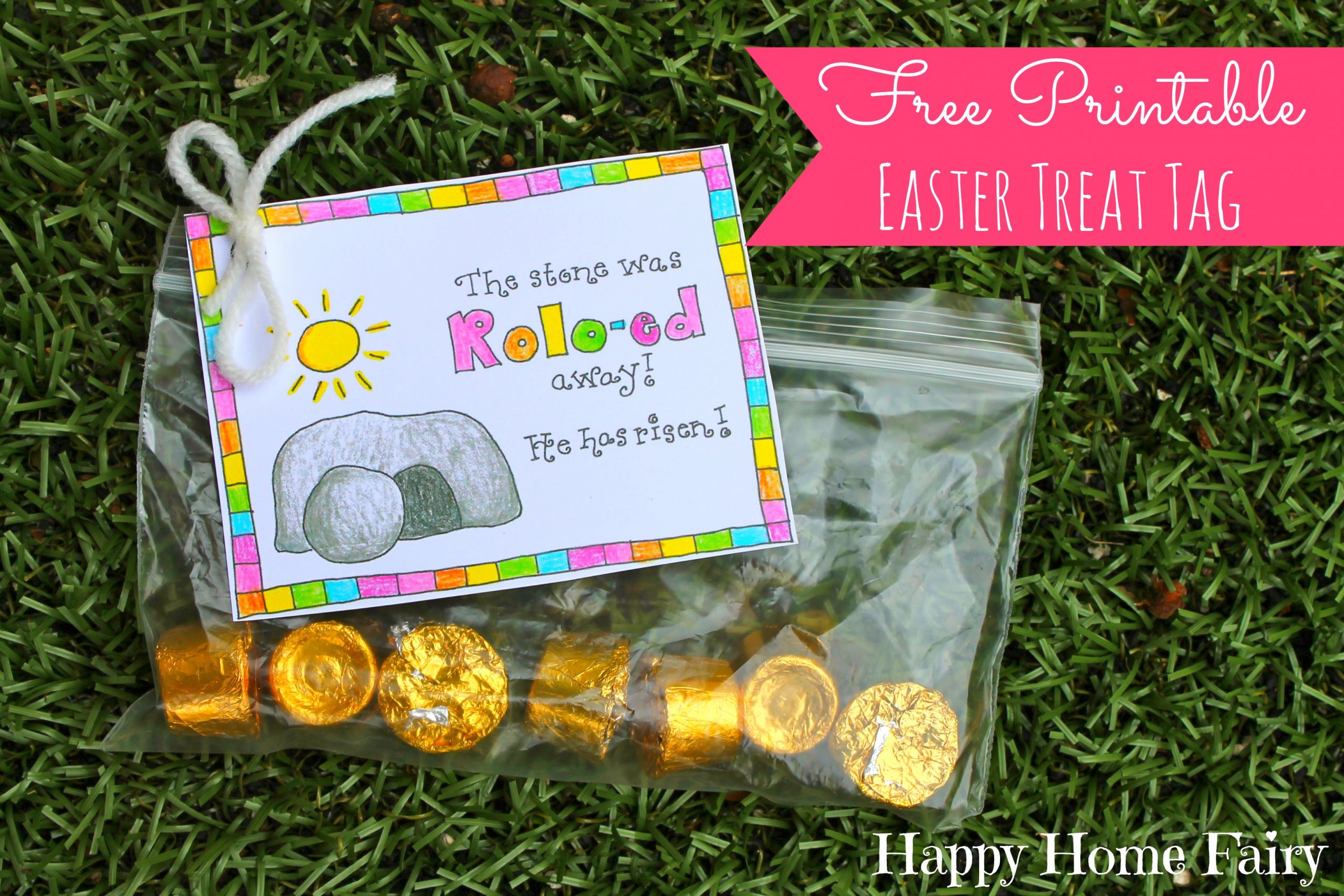 Christian School Easter Party Ideas
 FREE Printable Easter Treat Tag Happy Home Fairy