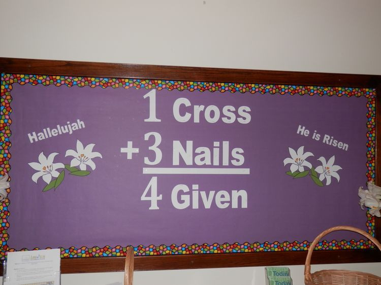 Christian School Easter Party Ideas
 Pin by Mel Stroud on Bulletin board