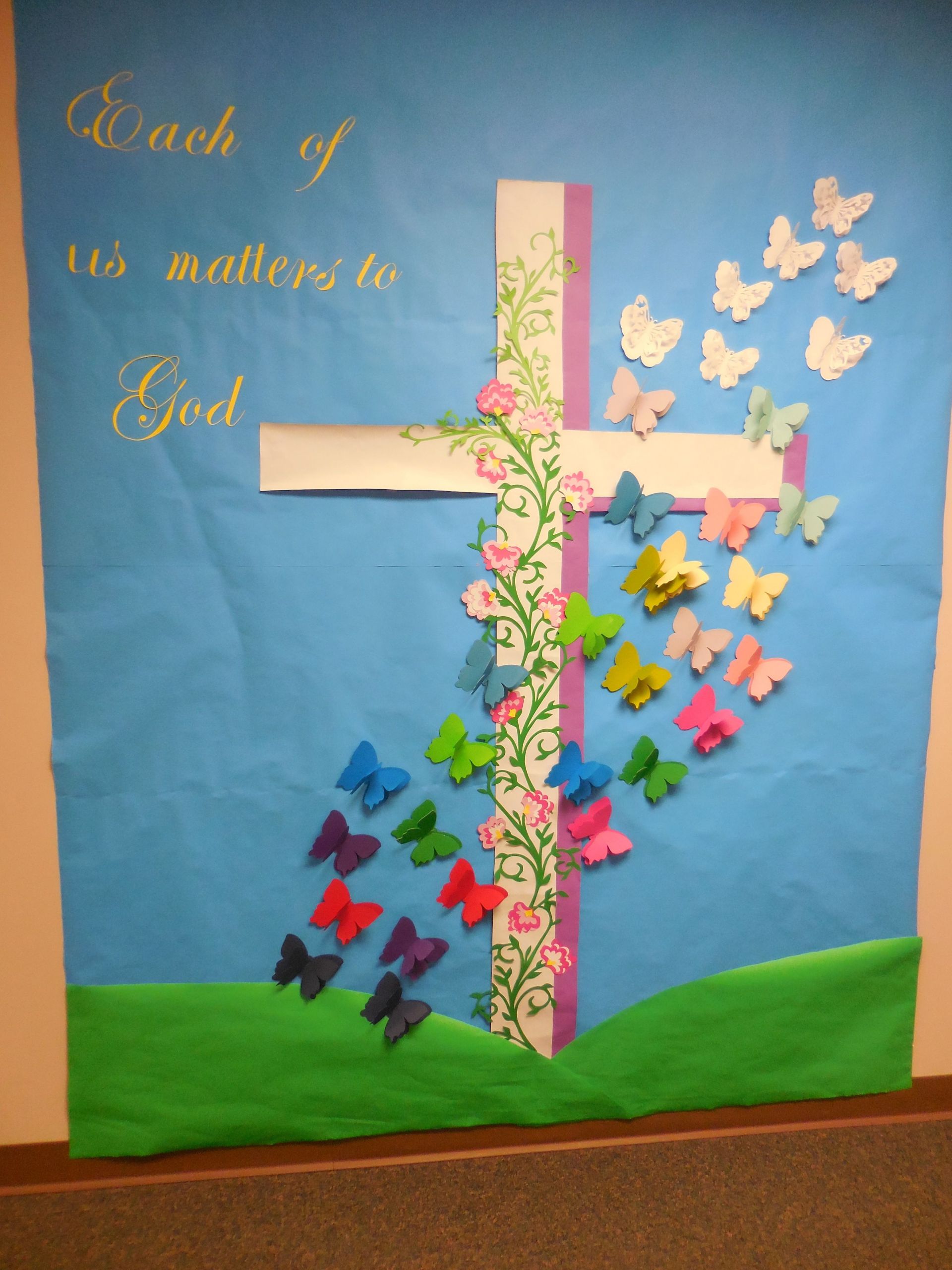 Christian School Easter Party Ideas
 "Each of Us matters to God" April Easter Resurrection