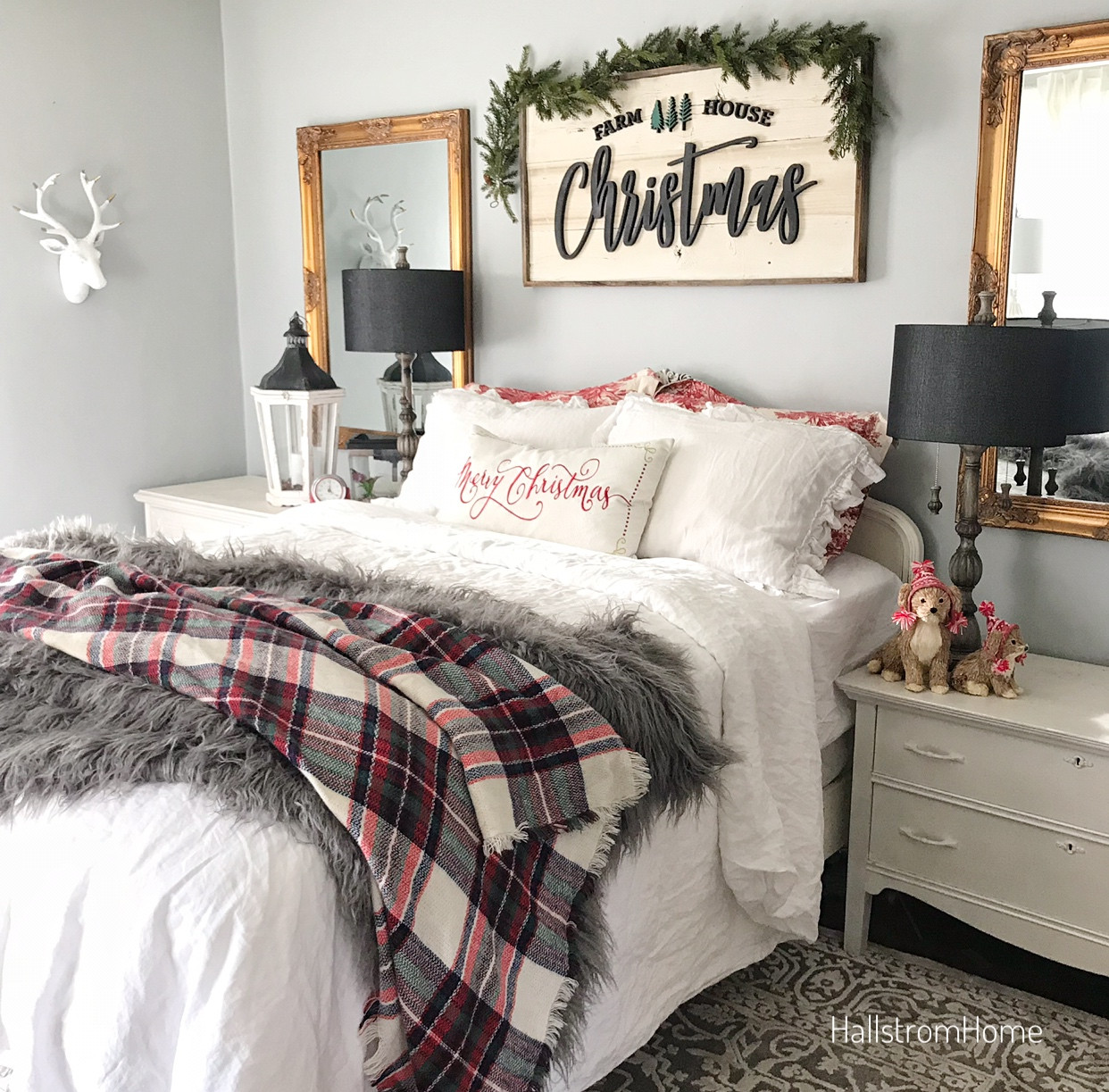 Christmas Decorations For Bedroom
 Easy Holiday Bedroom Tips – Hallstrom Home