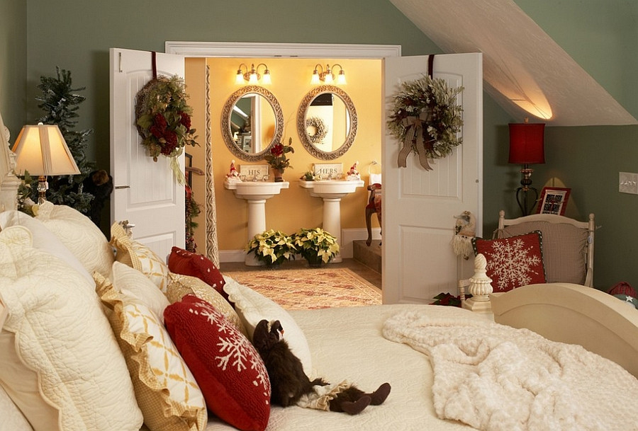 Christmas Decorations For Bedroom
 10 Christmas Bedroom Decorating Ideas Inspirations