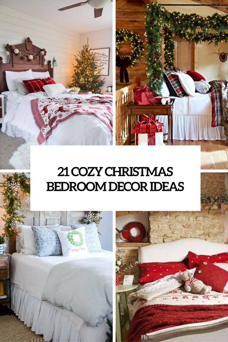 Christmas Decorations For Bedroom
 Bedrooms Archives Shelterness