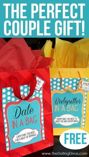 Christmas Gift Ideas For A Couple
 Babysitter In A Bag Creative Gifts