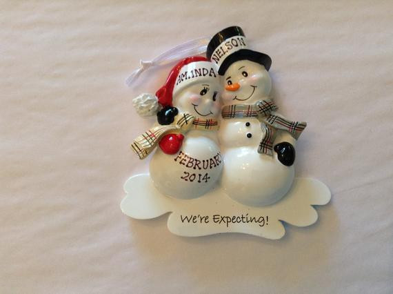 Christmas Gift Ideas For Expectant Mothers
 Personalized Christmas Ornament Pregnant by