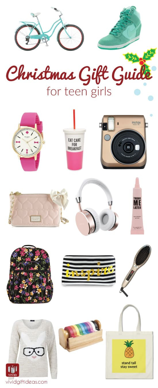Christmas Gift Ideas For Teenage Girlfriend
 Holiday Gift Guide What to Get for Teen Girls Vivid s