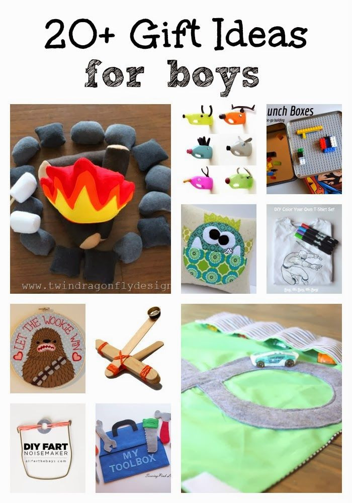 Christmas Gifts For Kids Boys
 20 DIY Gift Ideas for Boys